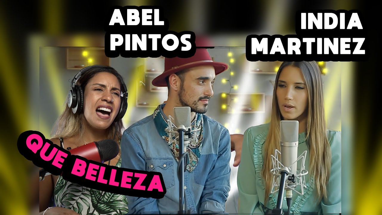 Reaccionando a❤️💛 ABEL PINTOS e INDIA MARTINEZ 💛❤️ Vocal coach Analiza | ANA MEDRANO