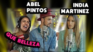 Reaccionando a❤️💛 ABEL PINTOS e INDIA MARTINEZ 💛❤️ Vocal coach Analiza | ANA MEDRANO