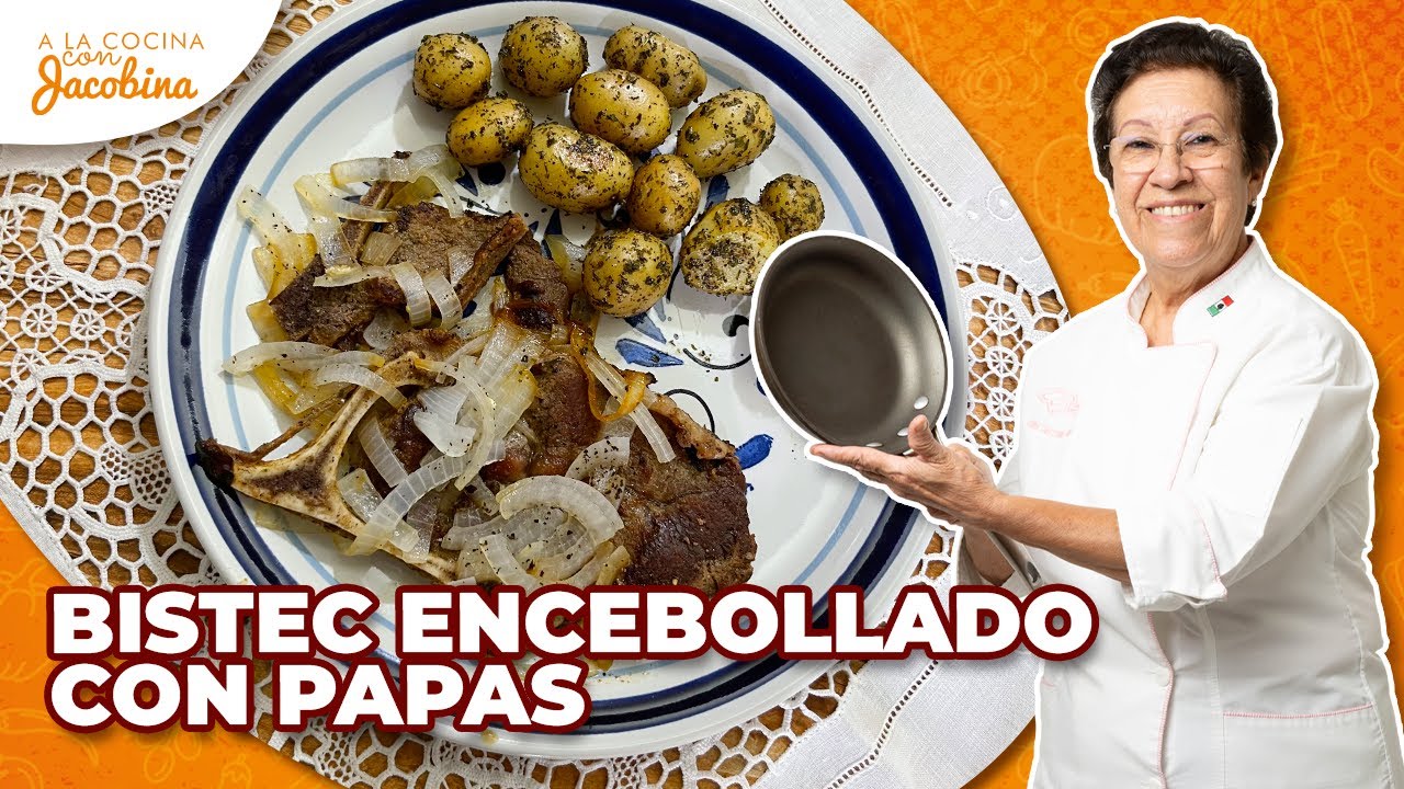 🔥🥩 BISTEC ENCEBOLLADO CON PAPAS | Receta Casera Fácil, Rápida y Deliciosa