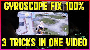 How To Fix Gyroscope In BGMI? | Gyroscope Is Not Working In BGMI On Android & IPHONE