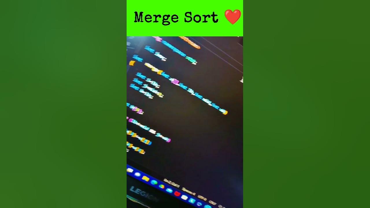 Merge Sort ️ | DSA for Placement | #beginners #dsa #shortvideo #shorts ...