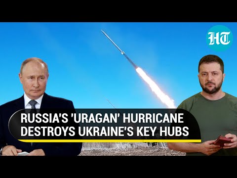 Boom! Ukrainian Army's logistics hubs gutted as Russia launches 'Uragan' hurricane | Watch