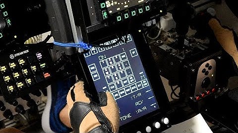 [SimPit] Mini touch monitor - versatile input-output device for DCS