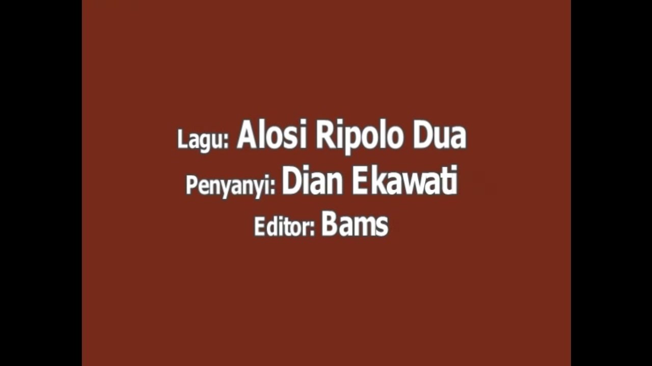 Alosi Ripolo Dua With Lyrics Youtube