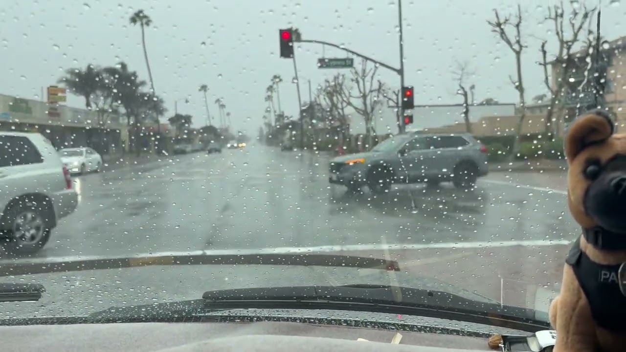 La Habra lluviosa lluvia 🌧️ 