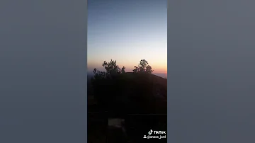 غروب الشمس محمية ضانا 
