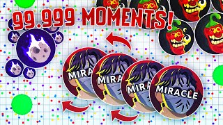 AGAR.IO - BEST MOMENTS! DESTROYING TEAMS SOLO, TRICKSPLITS, HUGE BAITS, AND SPLITRUN!