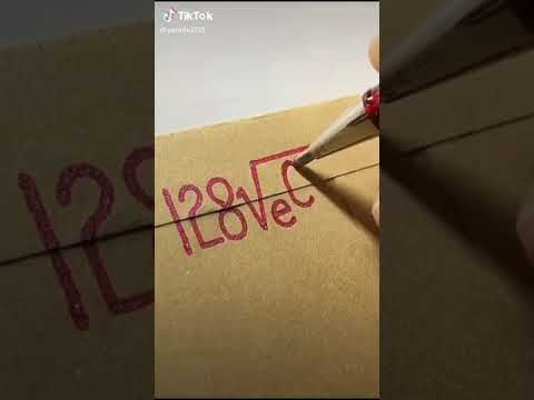 Video cách ghi chữ I LOVE YOU cực đẹp - youtube