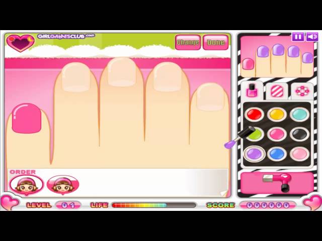 Jogos de Pintar Unhas em Jogos na Internet