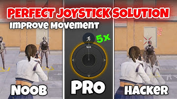 JOYSTICK STUCK PROBLEM SOLVED 🔥 NEW JOYSTICK FOR 2x FAST MOVEMENT BGMI/PUBGM TIPS & TRICKS