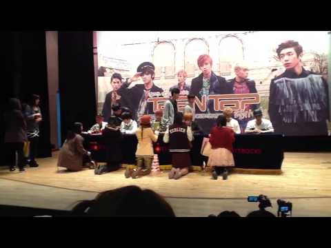 130319 틴탑 잠실 HOTTRACKS 팬사인회❤