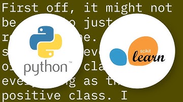 How does the class_weight parameter in scikit-learn work?