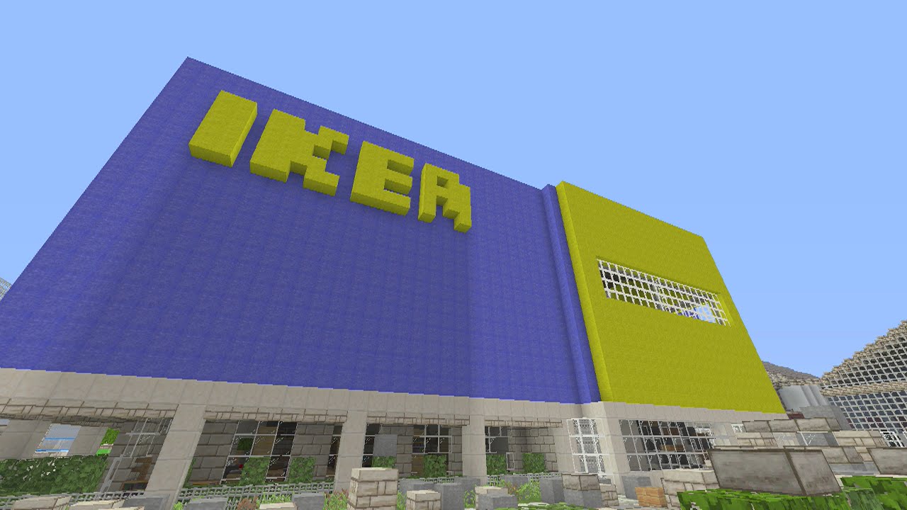 Карта икеа в майнкрафт