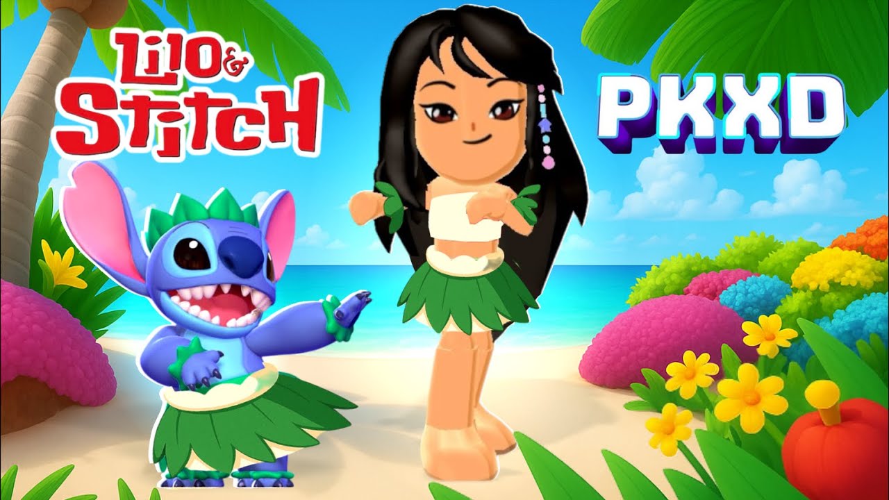 LILO E STITCH VERSÃO TIA LAYS NO PK XD - YouTube