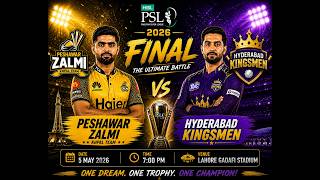 🔴 LIVE PSL 2026 | Peshawar zalmi vs Hyderabad Kingsmen | Live Score &amp; Commentary