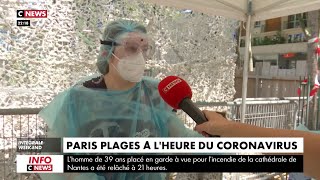 Paris Plages à l'heure du Coronavirus