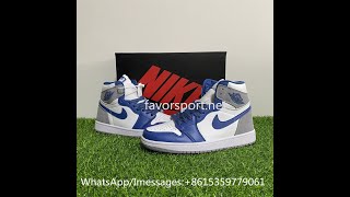 Air Jordan 1 Mid True Blue Review From favorsports.net!