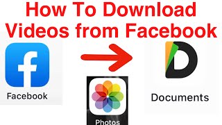 How to Download Videos from Facebook to your Gallery using Documents App || Easy and fast screenshot 2