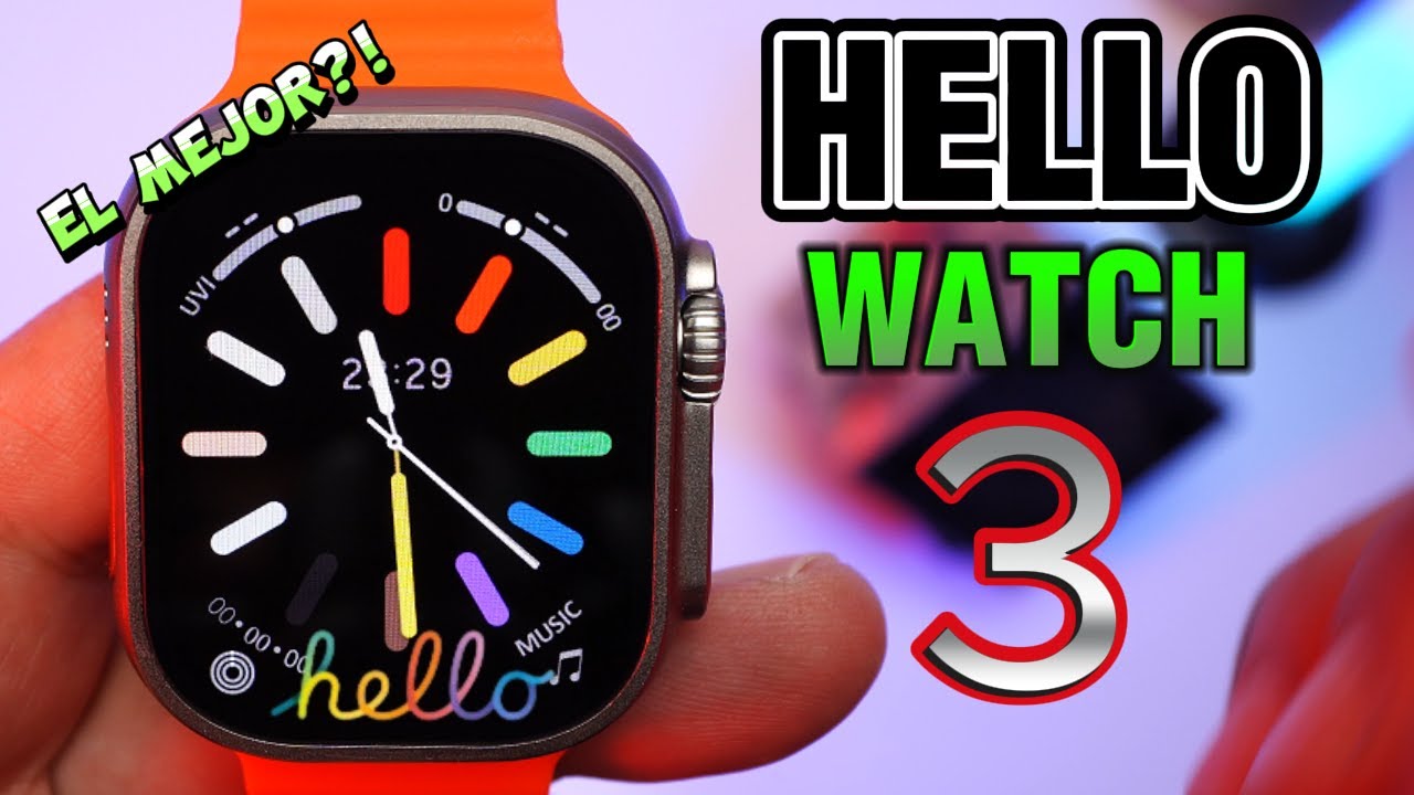 Smartwatch Hello Watch 3 Pro 4GB + Malla Metálica de REGALO - iPhone &  Android