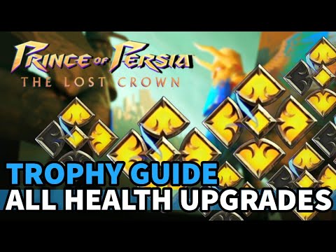 All Health Upgrades (Soma Tree Petals & Flowers) - Prince of Persia The Lost Crown Trophy Guide