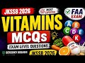 Vitamins MCQs for JKSSB 2026 | Most Expected Questions + Tricks 🔥