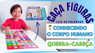 JOGO | CAÇA FIGURAS | CONHECENDO O CORPO HUMANO | ATIVIDADE EDUCATIVA