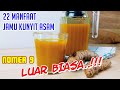 Jamu kunyit asam ala dapur diizah  4 tips aman minum jamu kunyit asam