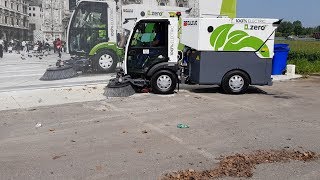 Dulevo DZero2 (barredora eléctrica) - Demostración completa del equipo - Clean Group Uruguay