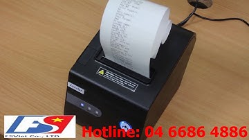 Giới thiệu máy in hóa đơn C2301  - FSVIET