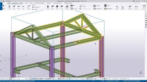 Create assemblies in Tekla Structures