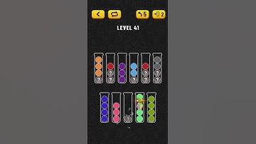 Ball Sort Puzzle Level 41