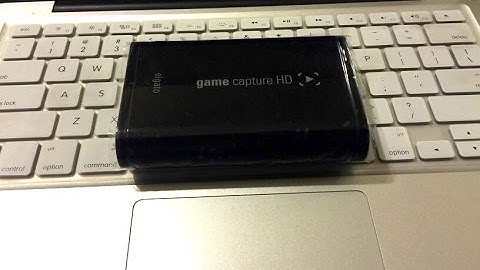 How-to record your Mac with the Elgato Game Capture HD