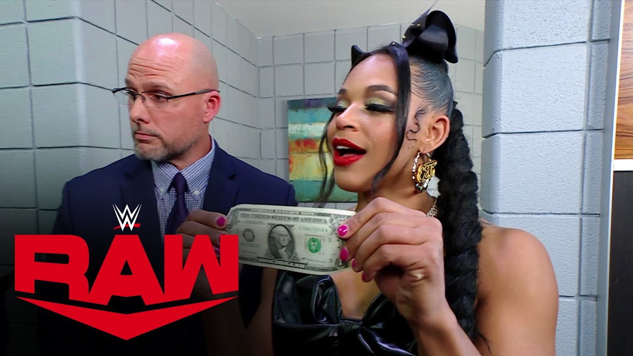 Bianca Belair pays one-dollar fine: Raw, April 18, 2022