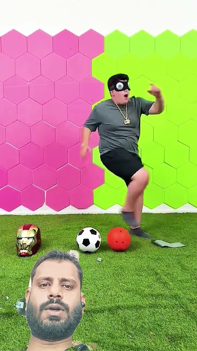 Don't Kick The Wrong Ball Lets see 😱 #challenge #footballskills #anotherbrickinthewall #football