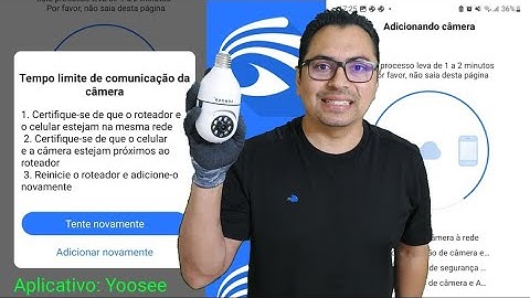 Câmera lâmpada wi-fi quando não aparece GW-AP dicas para resolver esse problema aplicativo: Yoosee