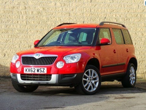 Kv62wsz Skoda Yeti 2 0 Tdi Cr 140ps Elegance 4x4 5dr In Red