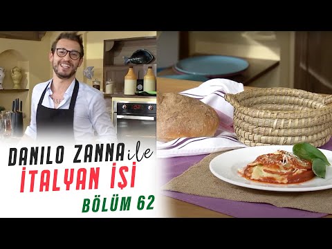 İtalyan İşi (Danilo Zanna) 62. Bölüm RAVIOLI ALLE MELANZANE  - PANE FATTO IN CASA