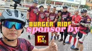 Vlog #208 BURGER RIDE SPONSOR by #fry&fries