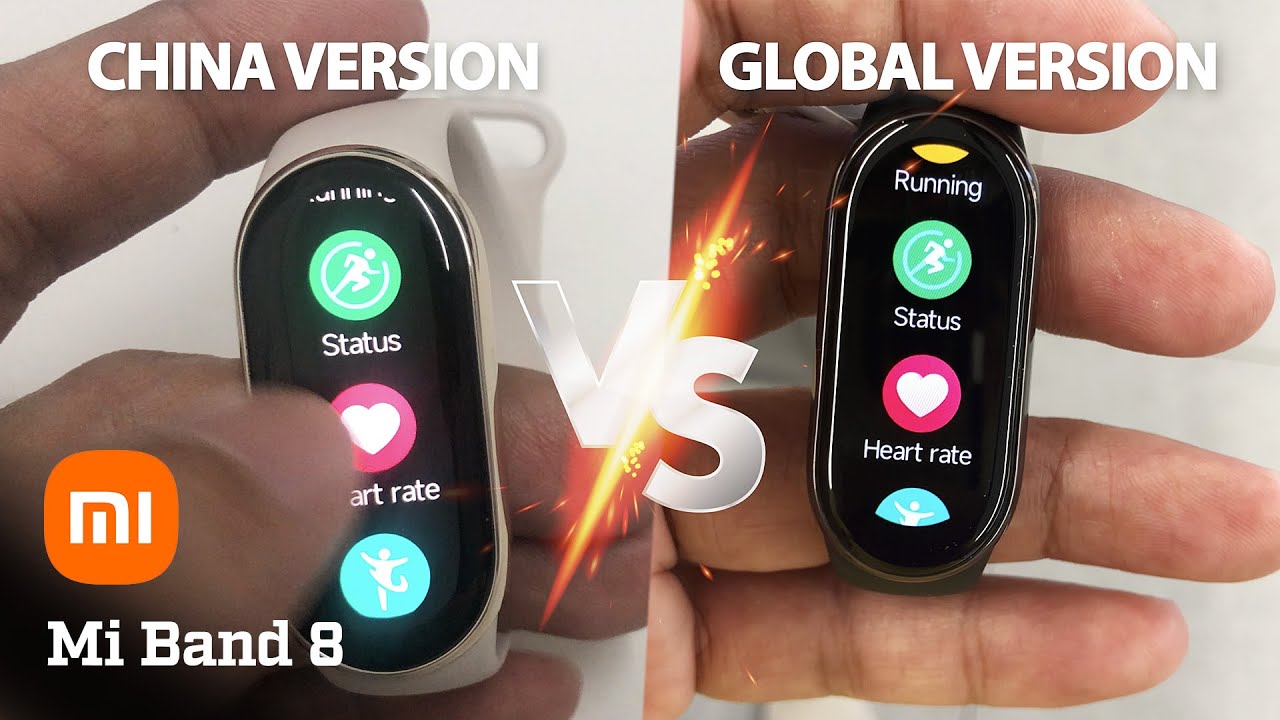 Mi Band 8 - Global Version vs China Version, Which one is worth buying? 