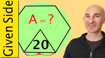 Find Area of Regular Polygon Given Side Length