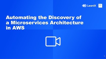 LeanIX EA Connect Days 2019 | Automating the Discovery of Microservices Architecture in AWS, Zalando