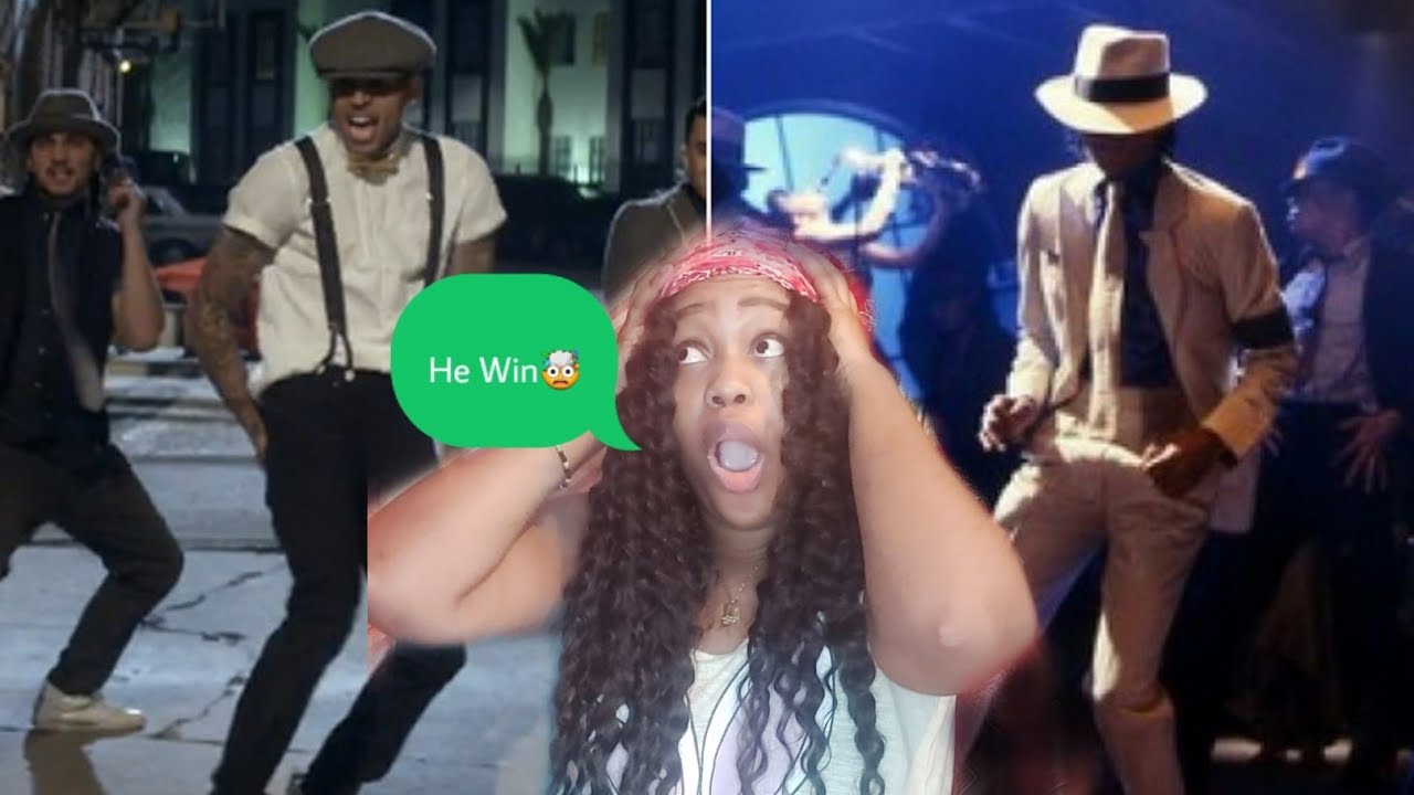 Michael Jackson VS Chris Brown  ULTIMATE  DANCE OFF Reaction