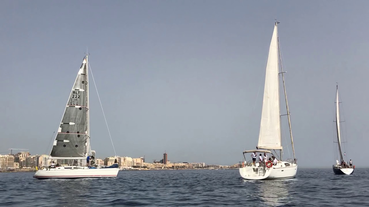 2018 RMYC Malta -Syracuse Regatta Start