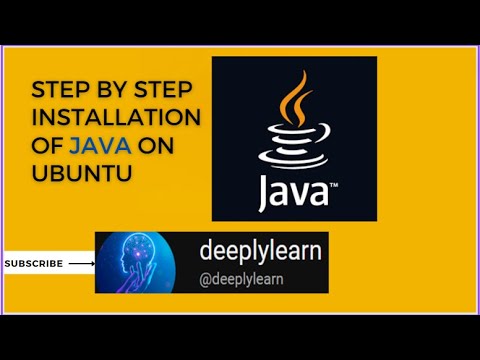 Step by step JAVA installation on Ubuntu | by deeplylearn | #java | #ubuntu | #technology