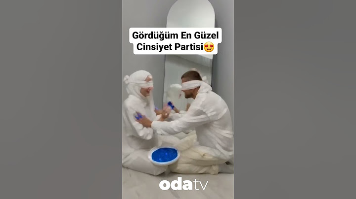 Cinsiyet partisi akımına yenisi eklendi | Gözlerini bağlayıp boyaları sürdüler...
