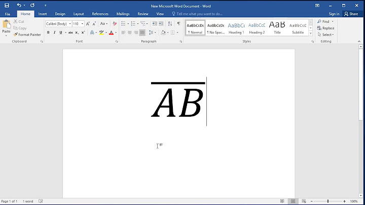 Add text on top of line in word năm 2024