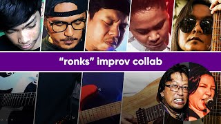 5 Filipino Guitarists Improvise Over Ronks Feat Benni Obaña Xtine Mercado