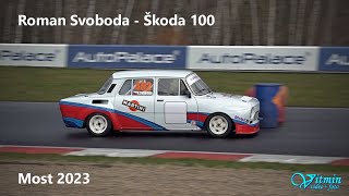 Roman Svoboda - Škoda 100 - Autodrom Most 2023 - EDDA CUP