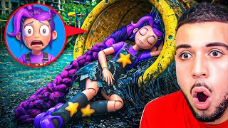 Le TOBOGGAN SLIDE EATER A MANGÉ LILY LOVE BRAIDS ! 