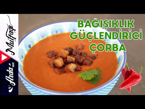 Bağışıklık Güçlendirici Çorba🌶 I Köz Kırmızı Biber Çorbası I Arda'nın Mutfağı